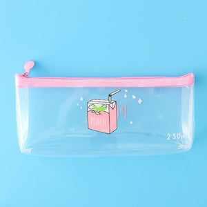 Open image in slideshow, Kawaii Pencil Case Milk
