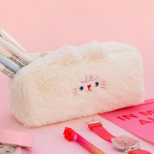 Open image in slideshow, Cute Cat School Pencil Case
