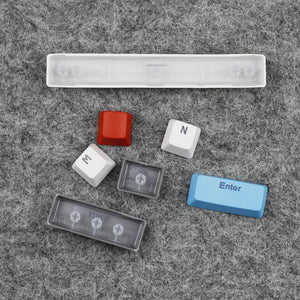 mechanical keyboard  frosted