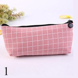 Open image in slideshow, Grid Pencil Case Kawaii
